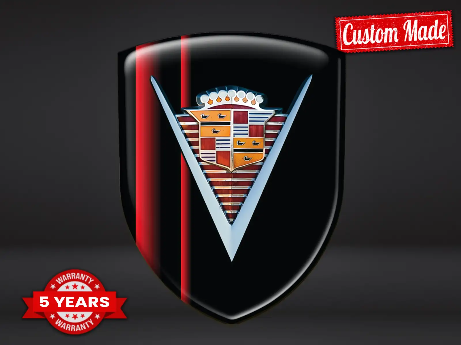Cadillac Vinylaufkleber Racing Anpassbar Robust Auto ST